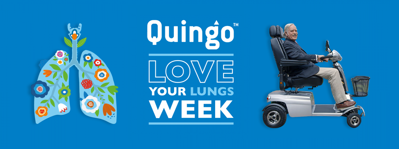 Love Your Lungs Week 2022 Quingo Scooters